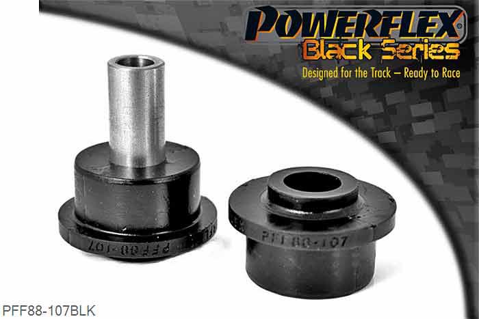 PFF88-107BLK, Volvo 850, S70, V70 (up to 2000) Front Upper Bulkhead Mount 36mm, PFF88-107 Fits Petrol Models With The Original Bracket (36mm Diameter Bush) For superseded brackets and 70 series 1999-2000 use PFF88-106 36mm, 1 stuk(s) benodigd  per auto, 1 stuk(s) in verpakking, prijs per set van 1 stuk(s)