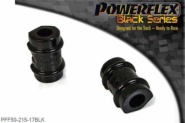 PFF50-215-17BLK, Peugeot 205 Gti and 309 Gti Anti Roll Bar Bush 17mm, This part replaces OE part number: 5094.42 and 509442. Please check size before ordering. 17mm, 2 stuk(s) benodigd  per auto, 2 stuk(s) in verpakking, prijs per set van 2 stuk(s)