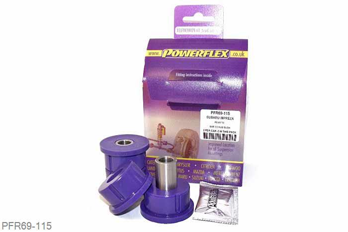 PFR69-115, Subaru Impreza Turbo, WRX and Sti (GD,GG 00 to 07), Rear Tie Bar To Hub Rear Bush , 2 stuk(s) benodigd  per auto, 2 stuk(s) in verpakking, prijs per set van 2 stuk(s)