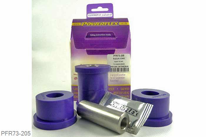 PFR73-205, Daewoo Matiz M100 and M150 (1998-2008), Rear Tie Bar to Chassis Bush This bush only fits models from 2000 to 2005., 2 stuk(s) benodigd  per auto, 2 stuk(s) in verpakking, prijs per set van 2 stuk(s)