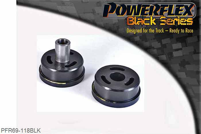 PFR69-118BLK, Subaru Impreza Turbo, WRX and Sti (GC,GF 93 - 00) Rear Beam Mount, , 2 stuk(s) benodigd  per auto, 1 stuk(s) in verpakking, prijs per set van 1 stuk(s)