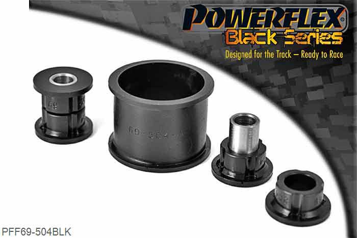 PFF69-504BLK, Subaru Impreza WRX and STi (2011-) Steering Rack Mounting Kit, , 1 stuk(s) benodigd  per auto, 1 stuk(s) in verpakking, prijs per set van 1 stuk(s)