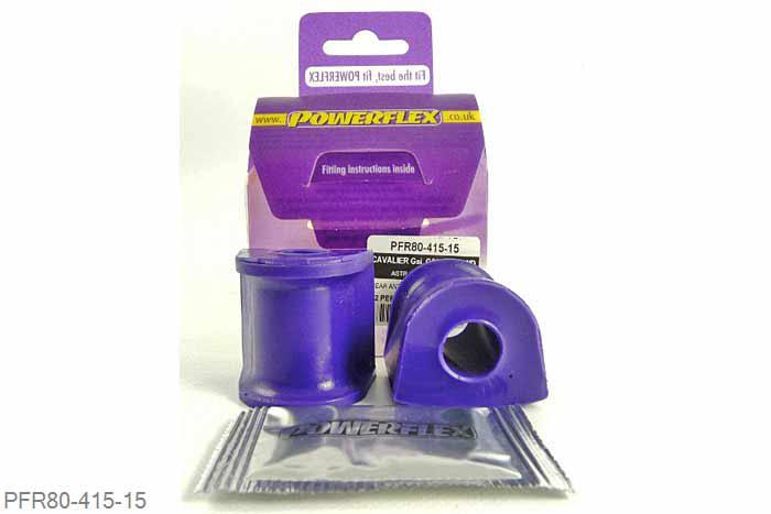 PFR80-415-15, Opel Astra MK3 - Astra F (1991-1998), Rear Anti Roll Bar Mount (inner) 15mm  15mm, 2 stuk(s) benodigd  per auto, 2 stuk(s) in verpakking, prijs per set van 2 stuk(s)