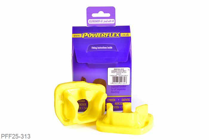 PFF25-313, Honda Civic Mk7 inc. Type-R (2001-2005), Front Engine Mount Insert This bush is an insert and to be used with the original rubber bush. It fits Type R models only. OEM part number 50840-S6M-J00, 1 stuk(s) benodigd  per auto, 1 stuk(s) in verpakking, prijs per set van 1 stuk(s)