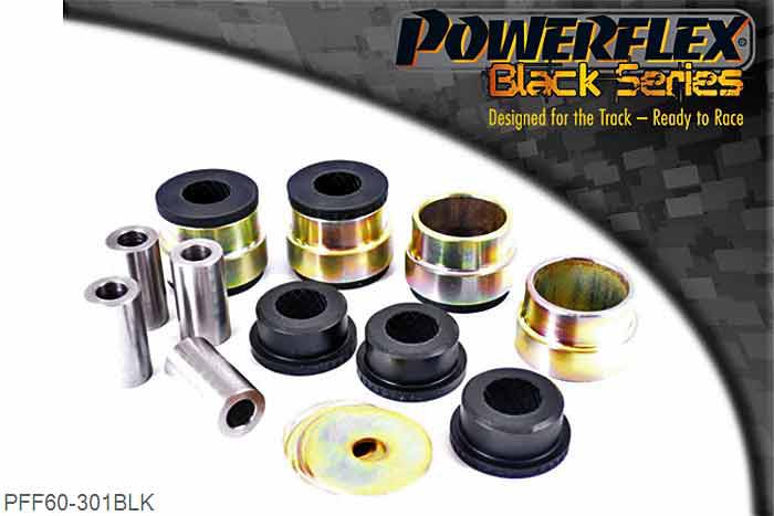 PFF60-301BLK, Renault Twingo II (2007 - 2014) Front Lower Wishbone Bush, , 4 stuk(s) benodigd  per auto, 4 stuk(s) in verpakking, prijs per set van 4 stuk(s)