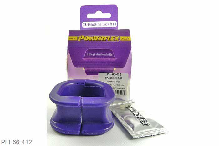 PFF66-412, Saab 9-3 (1998-2002), Steering Rack Mounting Flat Bottom , 1 stuk(s) benodigd  per auto, 1 stuk(s) in verpakking, prijs per set van 1 stuk(s)