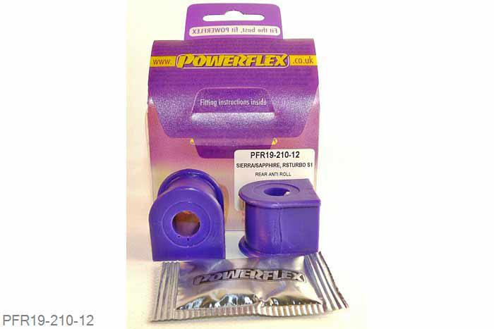 PFR19-210-12, Ford Sierra 4X4 2.8 and 2.9, XR4i (1989 onwards), Rear Anti Roll Bar Mounting Bush 12mm  12mm, 2 stuk(s) benodigd  per auto, 2 stuk(s) in verpakking, prijs per set van 2 stuk(s)
