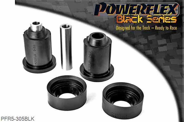 PFR5-305BLK, BMW E30 3 Series (1982 - 1991) Rear Beam Mounting Bush, , 2 stuk(s) benodigd  per auto, 2 stuk(s) in verpakking, prijs per set van 2 stuk(s)