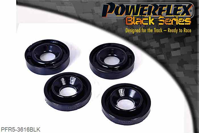 PFR5-3616BLK, BMW E36 3 Series (1990 - 1998) Rear Subframe Rear Mounting Bush Insert, , 2 stuk(s) benodigd  per auto, 2 stuk(s) in verpakking, prijs per set van 2 stuk(s)