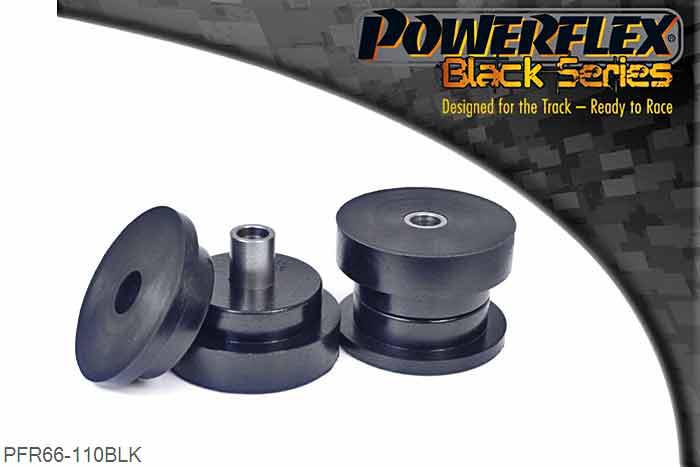 PFR66-110BLK, Saab 9-5 (1998-2010) YS3E Rear Trailing Arm Bush, OE Nr 9191309, 2 stuk(s) benodigd  per auto, 2 stuk(s) in verpakking, prijs per set van 2 stuk(s)