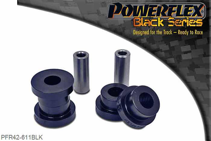 PFR42-611BLK, Rover 45 Rear Lower Arm Inner Bush, This part replaces OEM part number RGX100350 and RGX100351 as the Outer Bush on the Rear Lower Arm., 2 stuk(s) benodigd  per auto, 2 stuk(s) in verpakking, prijs per set van 2 stuk(s)