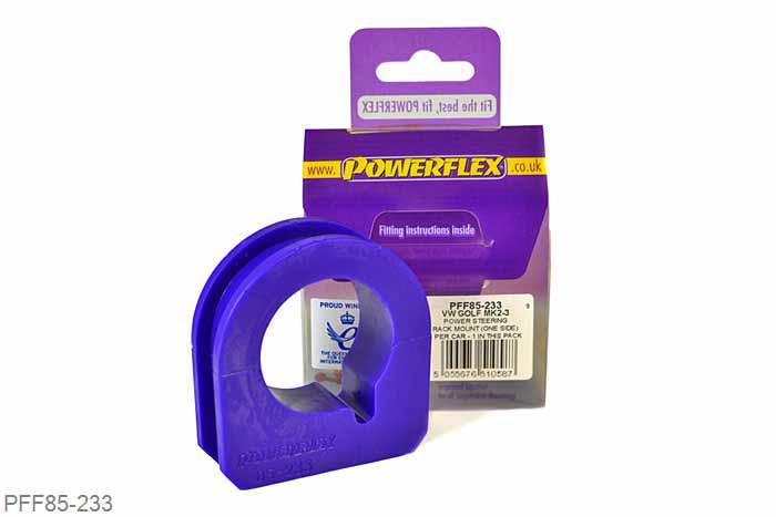 PFF85-233, Seat Inca (1996 - 2003), Power Steering Rack Mount This bush is suitable for vehicles with 15mm wide bracket, for brackets 18.5mm wide use PFF85-232 15mm wide bracket, 1 stuk(s) benodigd  per auto, 1 stuk(s) in verpakking, prijs per set van 1 stuk(s)