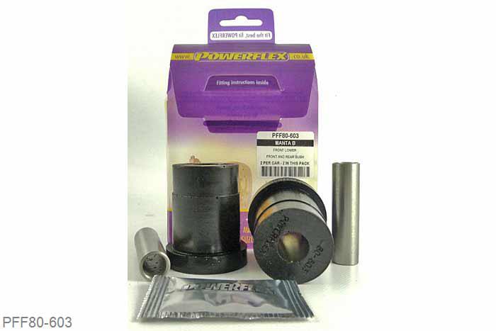 PFF80-603, Opel Manta B (1982-1988), Front Lower Rear Bush , 2 stuk(s) benodigd  per auto, 2 stuk(s) in verpakking, prijs per set van 2 stuk(s)