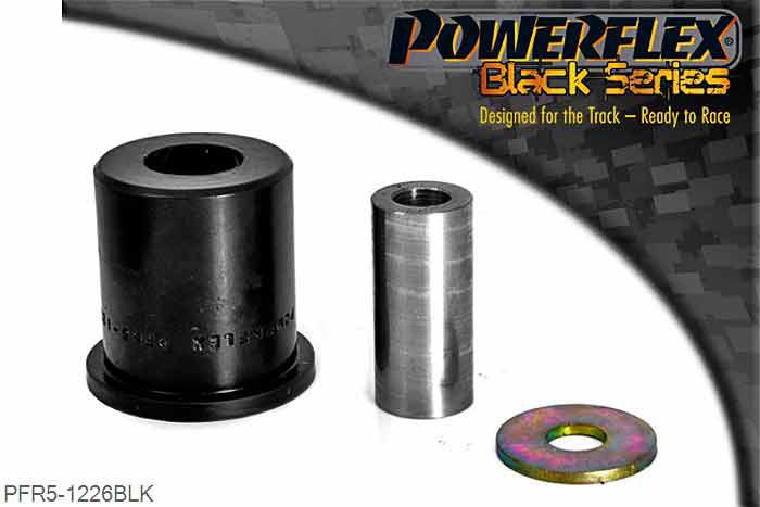 PFR5-1226BLK, BMW E82 1 Series M Coupe (2010-2012) Rear Diff Rear Mounting Bush, , 1 stuk(s) benodigd  per auto, 1 stuk(s) in verpakking, prijs per set van 1 stuk(s)