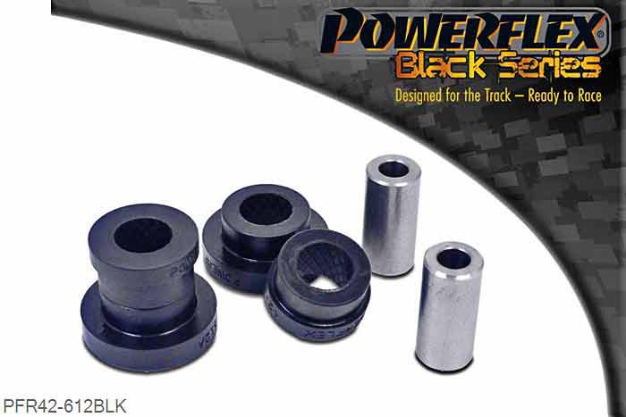 PFR42-612BLK, Rover 45 Rear Trailing Arm Outer Bush, This part replaces OEM part number RGX100350, 2 stuk(s) benodigd  per auto, 2 stuk(s) in verpakking, prijs per set van 2 stuk(s)