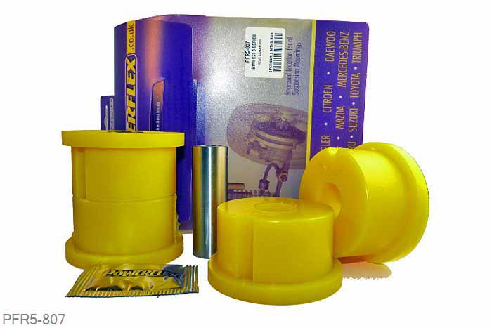 PFR5-807, BMW E28 5 Series (1982 - 1988), E24 6 Series (1982 - 1989), Rear Beam Bush It will not fit E24 6 series models built before 05/1982. OE Nr 33311130487, 2 stuk(s) benodigd  per auto, 2 stuk(s) in verpakking, prijs per set van 2 stuk(s)