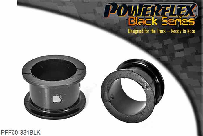 PFF60-331BLK, Renault Clio II (inc 172 and 182) SMI Steering Rack Mount Kit, These mounts fit SMI Steering Racks only (not TRW racks), 1 stuk(s) benodigd  per auto, 1 stuk(s) in verpakking, prijs per set van 1 stuk(s)