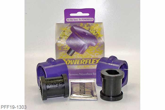PFF19-1303, Ford Mondeo (2000 to 2007), Front Anti Roll Bar Bush This bush fits models where the anti roll bar has flats pressed into the bar where the bush sits, for ST models use PFF19-1304-19., 2 stuk(s) benodigd  per auto, 2 stuk(s) in verpakking, prijs per set van 2 stuk(s)