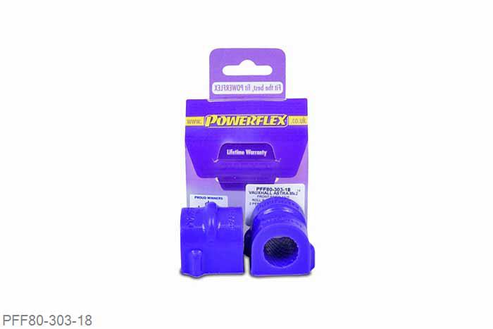 PFF80-303-18, Opel Vectra B (1995 - 2002), Front Anti Roll Bar Mounting Bush 18mm  18mm, 2 stuk(s) benodigd  per auto, 2 stuk(s) in verpakking, prijs per set van 2 stuk(s)