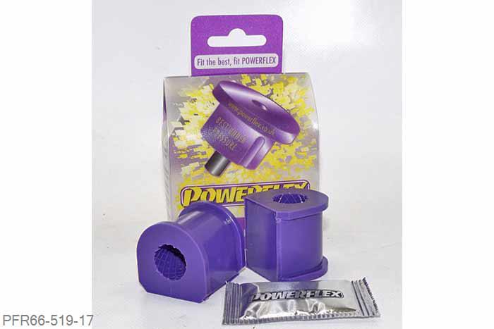 PFR66-519-17, Cadillac BLS (2005 - 2010), Rear Anti Roll Bar Mounting Bush 17mm  17mm, 2 stuk(s) benodigd  per auto, 2 stuk(s) in verpakking, prijs per set van 2 stuk(s)