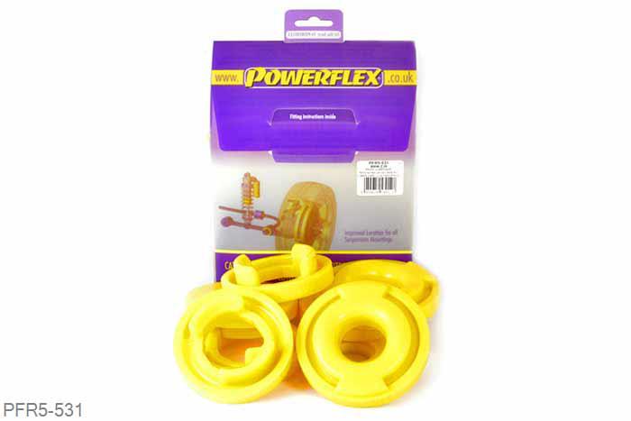 PFR5-531, BMW E39 5 Series 540 Touring, Rear Subframe Mounting Bush Insert These inserts fit into the original bushes on the subframe to limit the movement. For complete bushes use PFR5-530, 4 stuk(s) benodigd  per auto, 4 stuk(s) in verpakking, prijs per set van 4 stuk(s)