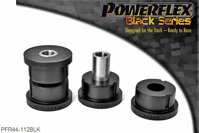 PFR44-112BLK, Mitsubishi Lancer Evolution 4-5-6 RS/GSR Rear Lower Track Control Arm Outer Bush, , 2 stuk(s) benodigd  per auto, 2 stuk(s) in verpakking, prijs per set van 2 stuk(s)