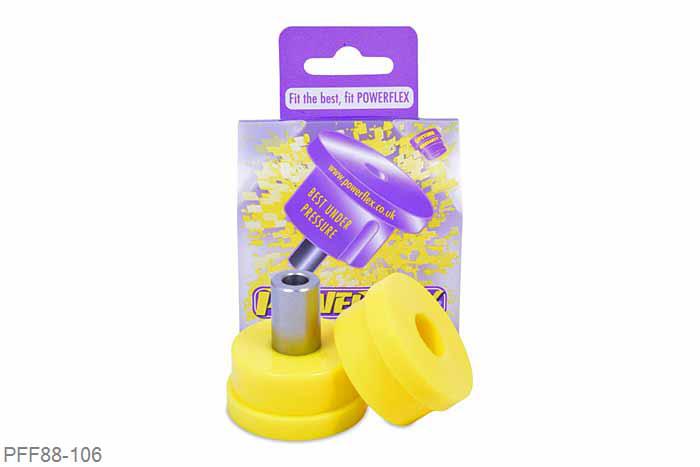 PFF88-106, Volvo 850, S70, V70 (up to 2000), Front Upper Bulkhead Mount 50mm PFF88-106 Fits Petrol Models Only With The Later Superseded Bracket Volvo Supply As A Replacement For All Models Or Fitted As Standard To 70 Series Year 1999 To 2000 (50mm Diameter Bush) For Original Brackets Use PFF88-107 (36mm Diameter Bush) 50mm, 1 stuk(s) benodigd  per auto, 1 stuk(s) in verpakking, prijs per set van 1 stuk(s)