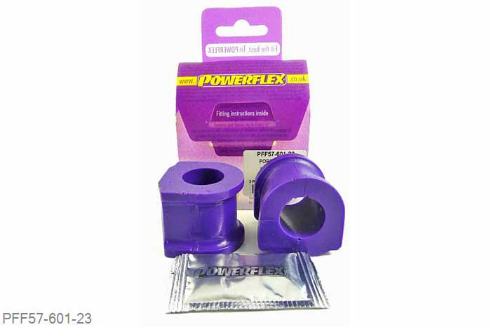 PFF57-601-23, Porsche 993 (1994 - 1998), Front Anti Roll Bar Bush 23mm For the 993, it is only used on the RS Models. 23mm, 2 stuk(s) benodigd  per auto, 2 stuk(s) in verpakking, prijs per set van 2 stuk(s)