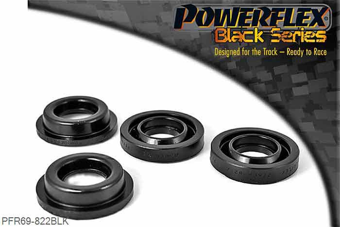 PFR69-822BLK, Subaru BRZ Rear Subframe Rear Insert, This bush is an insert which fit above and below the original bush. For complete bushes use PFR69-820BLK., 2 stuk(s) benodigd  per auto, 2 stuk(s) in verpakking, prijs per set van 2 stuk(s)