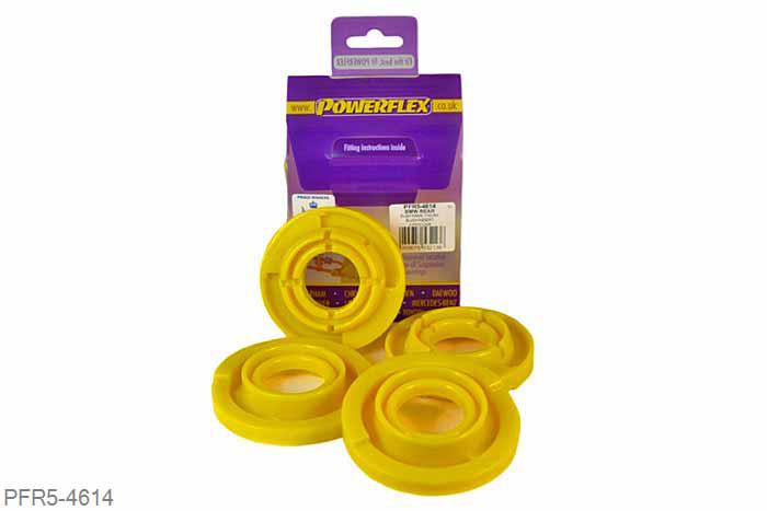 PFR5-4614, BMW Z4 E85 and E86 (2003-2009), Rear Subframe Front Bush Insert Fits all X3, E46 vehicles except M3 and all Z4 except Z4M. Fits into voids in bush OE numbers: 33316770783 and 33316770784., 2 stuk(s) benodigd  per auto, 2 stuk(s) in verpakking, prijs per set van 2 stuk(s)