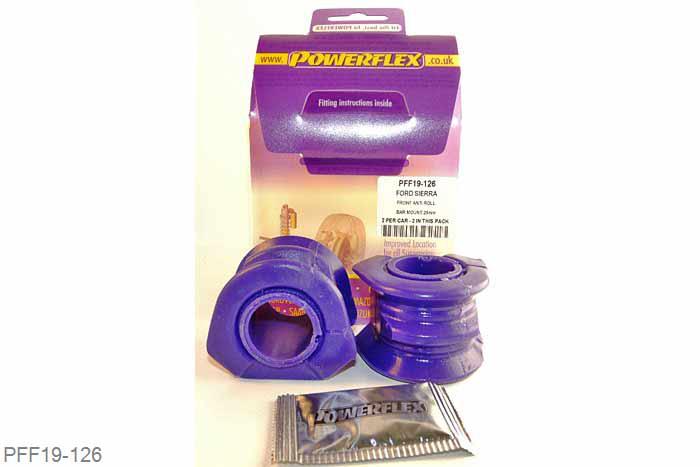 PFF19-126, Ford Sierra 4X4 2.8 and 2.9, XR4i (1989 onwards), Front Anti Roll Bar Mounting Bush 26mm  26mm, 2 stuk(s) benodigd  per auto, 2 stuk(s) in verpakking, prijs per set van 2 stuk(s)