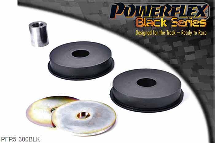 PFR5-300BLK, BMW E30 3 Series (1982 - 1991) Rear Diff Mounting Bush, Replaces OE Nr 33171135242, 33171090948, 33171090950, 1 stuk(s) benodigd  per auto, 1 stuk(s) in verpakking, prijs per set van 1 stuk(s)