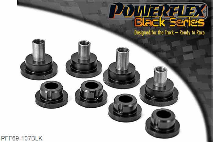 PFF69-107BLK, Subaru Impreza Turbo, WRX and Sti (GD,GG 00 to 07) Front Anti Roll Bar End Link, , 2 stuk(s) benodigd  per auto, 2 stuk(s) in verpakking, prijs per set van 2 stuk(s)