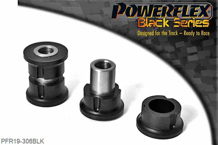 PFR19-306BLK, Ford Fiesta Mk1 and 2 All Types (1976-1989) Rear Panhard Rod Bush, This bush does not fit the MK2 XR2 fiesta., 2 stuk(s) benodigd  per auto, 2 stuk(s) in verpakking, prijs per set van 2 stuk(s)
