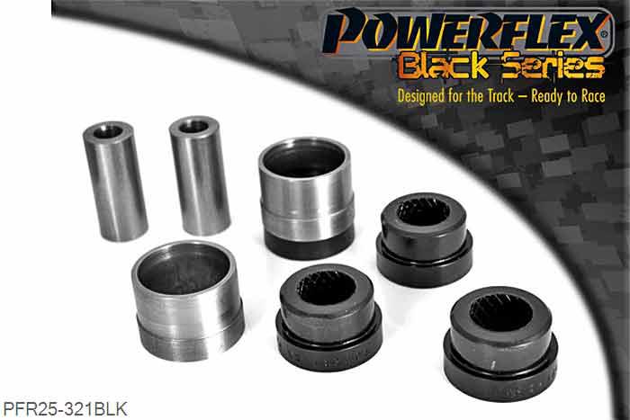 PFR25-321BLK, Honda Civic Mk7 inc. Type-R (2001-2005) Rear Lower Arm Inner Rear Bush, , 2 stuk(s) benodigd  per auto, 2 stuk(s) in verpakking, prijs per set van 2 stuk(s)