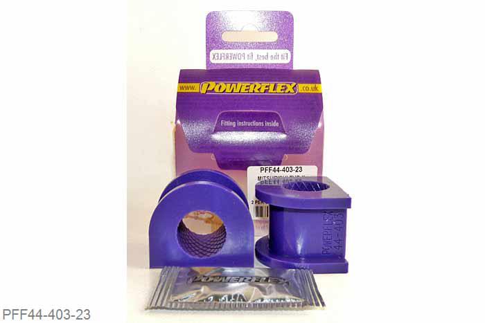 PFF44-403-23, Mitsubishi Lancer Evolution 10 CZ4A (10/07-), Rear Anti Roll Bar To Chassis Bush 23mm  23mm, 2 stuk(s) benodigd  per auto, 2 stuk(s) in verpakking, prijs per set van 2 stuk(s)