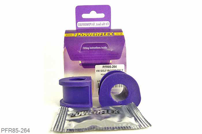 PFR85-264, VW Golf MK2 (1985 - 1992) 4WD, Rear Anti Roll Bar Outer Mount 18.5mm  18.5mm, 2 stuk(s) benodigd  per auto, 2 stuk(s) in verpakking, prijs per set van 2 stuk(s)