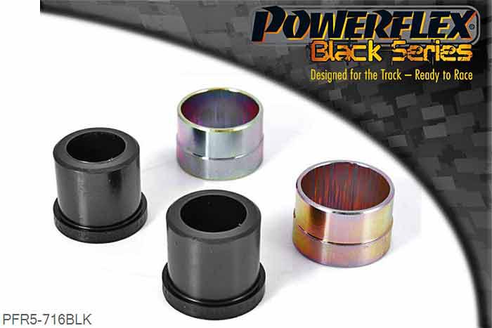 PFR5-716BLK, BMW E39 5 Series 520 To 530 Rear Outer Integral Link Lower Bush, This part fits into integral link OE number: 33326770749., 2 stuk(s) benodigd  per auto, 2 stuk(s) in verpakking, prijs per set van 2 stuk(s)