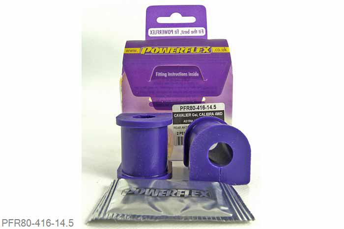 PFR80-416-14.5, Opel Calibra (1989-1997), Rear Anti Roll Bar Mount (Inner) 14.5mm  14.5mm, 2 stuk(s) benodigd  per auto, 2 stuk(s) in verpakking, prijs per set van 2 stuk(s)