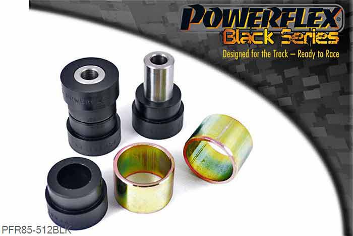 PFR85-512BLK, Audi A3 MK2 8P (2003-) Rear Lower Link Inner Bush, Fits into OE Arm 1K0501529, 2 stuk(s) benodigd  per auto, 2 stuk(s) in verpakking, prijs per set van 2 stuk(s)