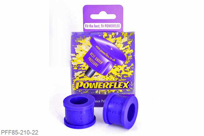 PFF85-210-22, VW Golf MK2 (1985 - 1992) 2WD, Front Anti Roll Bar Eye Bolt Bush Eibach 22mm Fits cars with the Eibach 22mm front anti roll bar. 22mm, 2 stuk(s) benodigd  per auto, 2 stuk(s) in verpakking, prijs per set van 2 stuk(s)