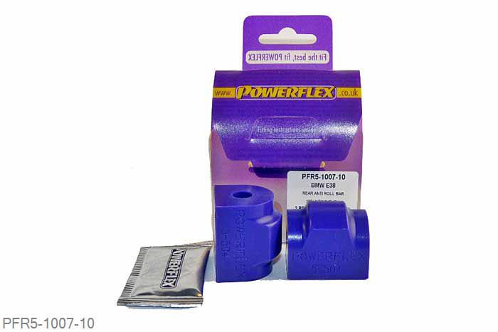 PFR5-1007-10, BMW E38 7 Series (1994 - 2002), Rear Anti Roll Bar Mounting Bush 10mm  10mm, 2 stuk(s) benodigd  per auto, 2 stuk(s) in verpakking, prijs per set van 2 stuk(s)