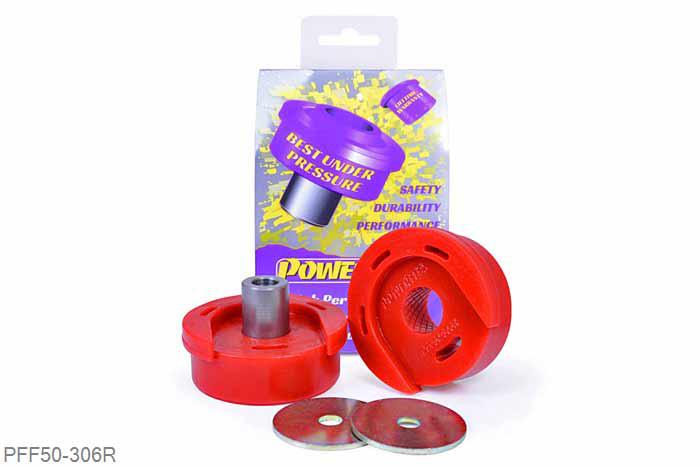 PFF50-306R, Citroen C4 (2004-2014), Lower Rear Engine Mount Bush - Diesel Engine This bush replaces part number 1809.35, 1809.33 and 1809.21. It replaces bushes with a 70mm diameter., 1 stuk(s) benodigd  per auto, 1 stuk(s) in verpakking, prijs per set van 1 stuk(s)