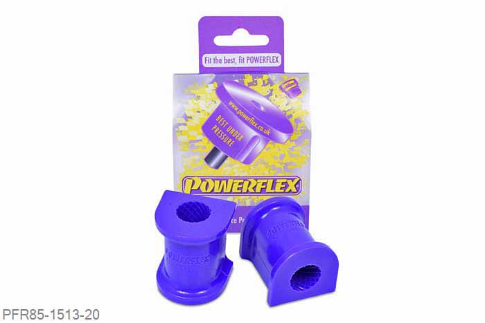 PFR85-1513-20, VW Caddy MK3 Typ 2K (2004 - 2010), Rear Anti Roll Bar Mounting Bush 20mm This part replaces OE number: 2K05114BD and fits 20mm diameter anti roll bars. Please check anti roll bar diameter before ordering. 20mm, 2 stuk(s) benodigd  per auto, 2 stuk(s) in verpakking, prijs per set van 2 stuk(s)
