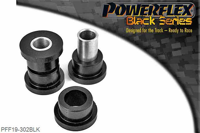 PFF19-302BLK, Ford Fiesta Mk1 and 2 All Types (1976-1989) Front Tie Bar To Chassis Bush, Does Not Fit Mk2 XR2. Use PFF19-301 for the Mk2 XR2., 2 stuk(s) benodigd  per auto, 2 stuk(s) in verpakking, prijs per set van 2 stuk(s)