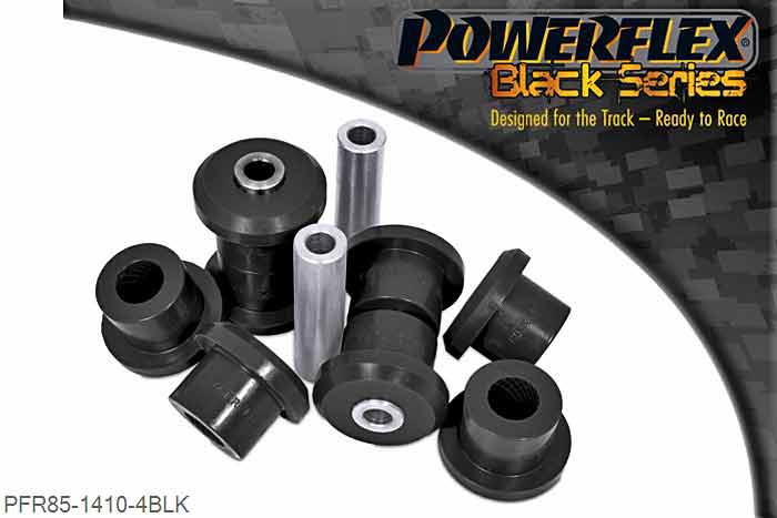PFR85-1410-4BLK, VW Caddy MK3 TYP 2K (2004 - 2010) Rear Leaf Spring Bush, This part replaces OE number: 6K9 501 541, 4 stuk(s) benodigd  per auto, 4 stuk(s) in verpakking, prijs per set van 4 stuk(s)