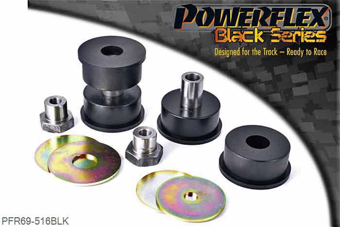 PFR69-516BLK, Subaru Impreza WRX and STi (2011-) Rear Diff Rear Mounting Bush, , 2 stuk(s) benodigd  per auto, 2 stuk(s) in verpakking, prijs per set van 2 stuk(s)