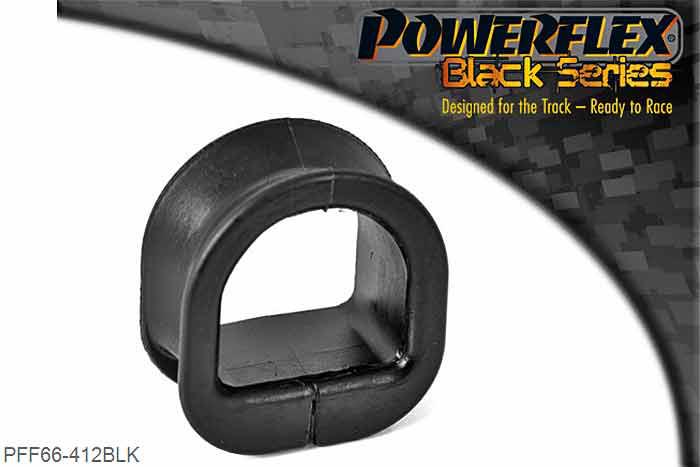 PFF66-412BLK, Saab 9-3 (1998-2002) Steering Rack Mounting Flat Bottom, , 1 stuk(s) benodigd  per auto, 1 stuk(s) in verpakking, prijs per set van 1 stuk(s)