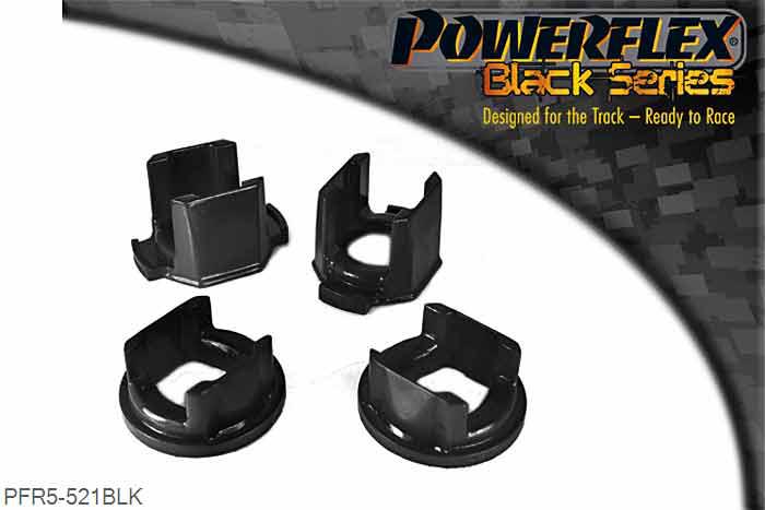 PFR5-521BLK, BMW E39 5 Series 520 To 530 Rear Subframe Mounting Front Insert, , 2 stuk(s) benodigd  per auto, 2 stuk(s) in verpakking, prijs per set van 2 stuk(s)