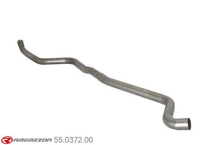 55.0372.00, BMW 1series  F20/F21 F21 118i (125kW - N13) 2011-2015, Stainless steel centre pipe group NCut of the original centre silencer towards the rear silencer. The installation on the original rear silencer requires a modification of the original coupling. inner input diameter 62mm pipe outer diameter 63,5mm outer outlet diameter 65mm